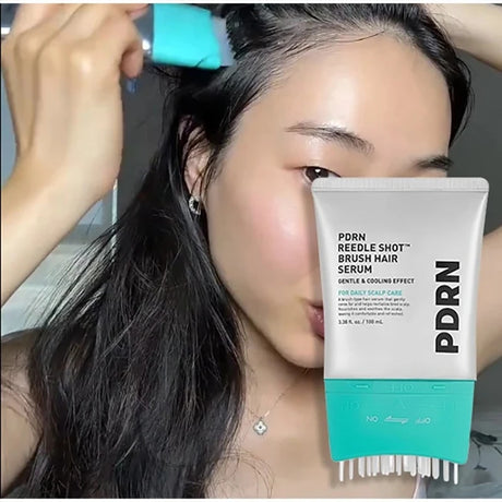 Pdrn Reedle Shot Brush Hair Serum Nourishing Strengthening Hair Care Essence Improve Scalp Environment For Daily Scalp Care