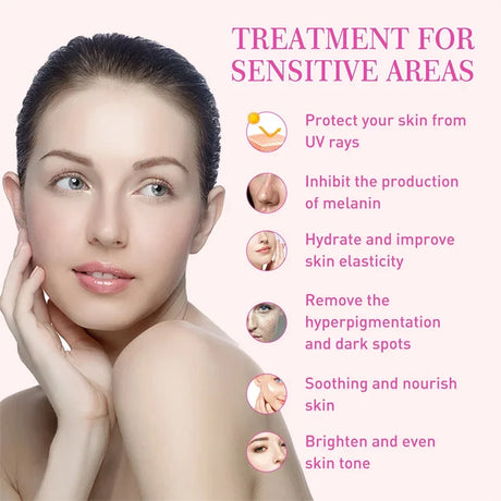 Brightening Cream For Intimate Parts Body Knees Remove Dull Pigments Brighten Serum Elbows Knuckles Lightening Skin Care Product