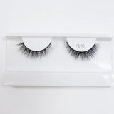 Natural Mink Lashes High Quality Fashion Classic Soft Full Strip Lashes Makeup 12mm Short Mink Eyelashes