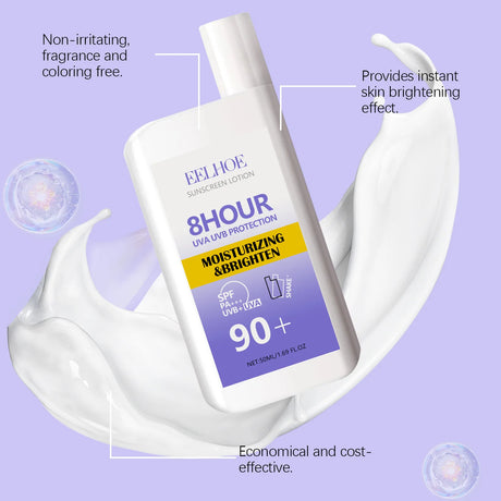 UV Protection Cream Anti Oxidant Sun Block W-Hitening Face Skin Moisturizing Care Shrink Pores Waterproof Anti-Sweat Sun Cream