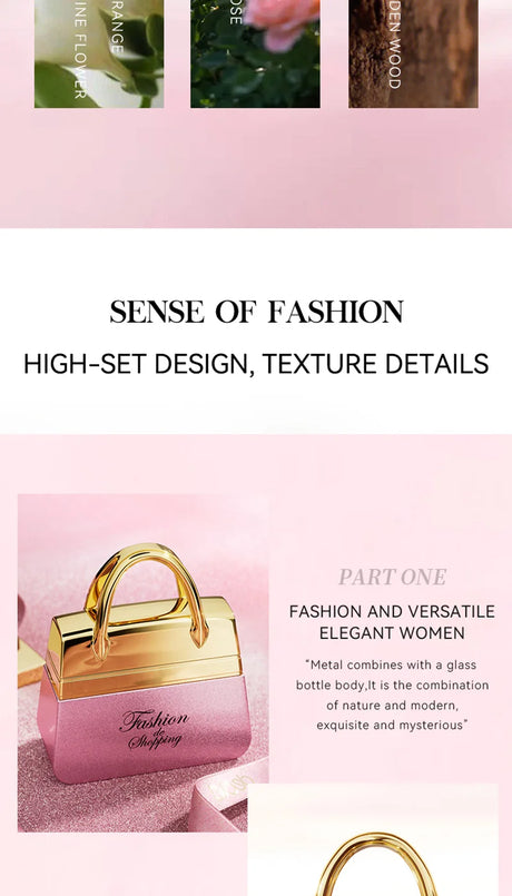 Women  Perfume Woody Floral 50ml Fashion Gift Long Lasting Eau de Parfum Daily Use Original Brand High Quality