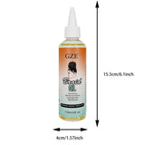 GZE Braid Oil for Natural Hair, Soothing Moisturizing Scalp with Coconut Oil, Promotes Healthier Edges & Shine for Braids, Locs