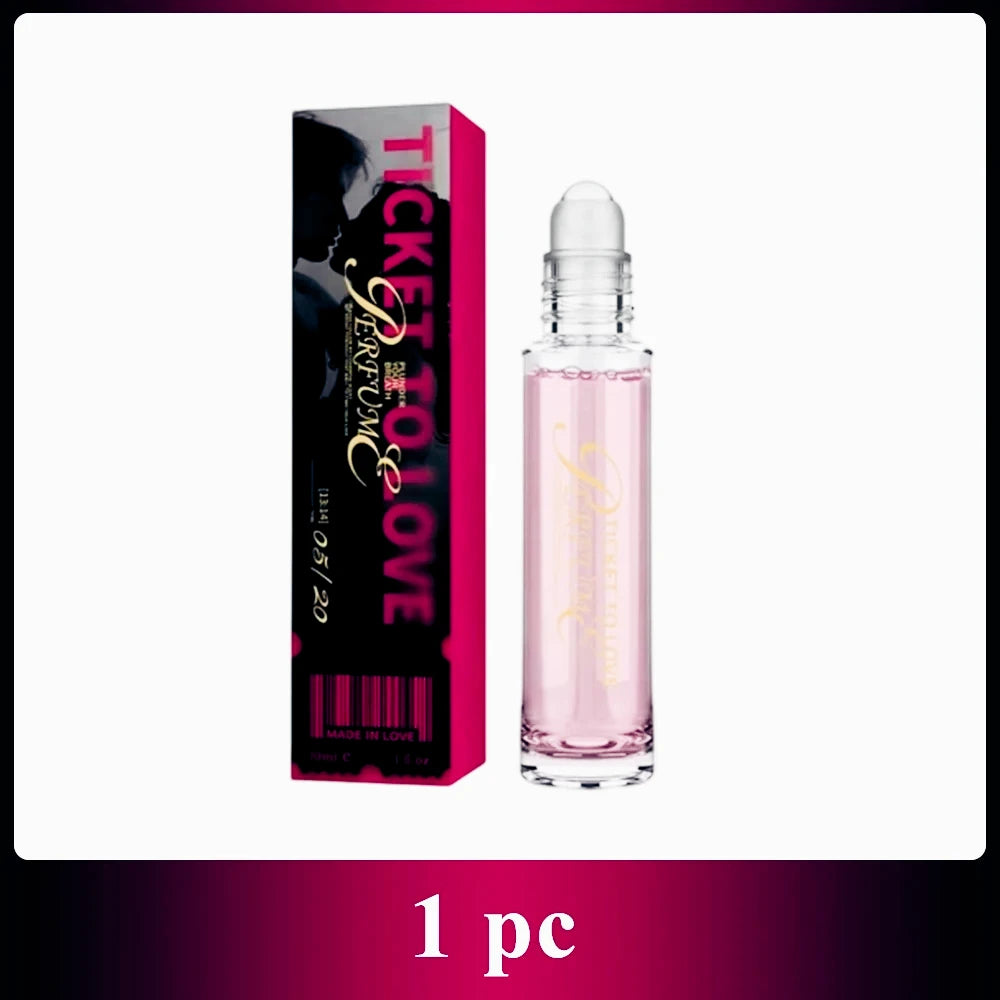 Women Pheromone Roll-On Perfume Long Lasting Cologne Fragrance Flirty Scent Natural Fresh Enchanting Attractive Aroma