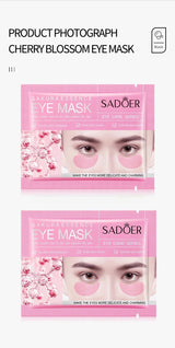 Collagen Eye Mask Essence Sakura Wrinkle Removing Eye Care Patches Fade Fine Line Anti Dark Circles Bag Anti-Puffiness Eye Care