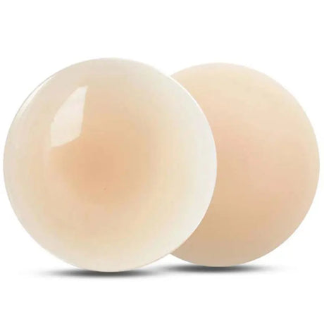 1 Pair Invisible Non Adhesive Silicone Breast Patch Thin Nipple Patch Cover Petals Stickers Seamless Silicone Bra