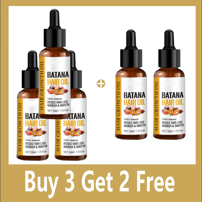 Batana Oil Hair Growth Products Fast Growth Batana Essence Oil Traction Alopecia Anti Hair Loss Baldness Treatment For Men Women