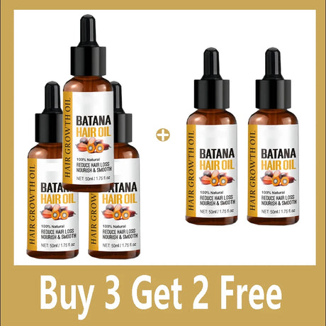 Batana Oil Hair Growth Products Fast Growth Batana Essence Oil Traction Alopecia Anti Hair Loss Baldness Treatment For Men Women