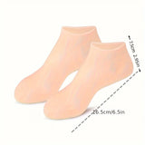 Socks Exfoliating Moisturizing Anti Dry Cracked Plantar Protection Socks ExfoliatingSilicone Socks Foot Skin Care Elastic Socks
