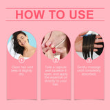 EELHOE Vitamin E in Oil for Hair Loss Prevention Strengthening Hair Roots Moroccan Argan Oil Smooth Regrowth Hair Oil Capsules
