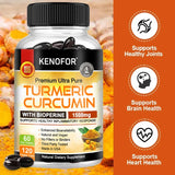 Kenofor Curcumin Antioxidant - Helps Reduce Post-exercise Inflammation and Supports Joint Health, Non-GMO, Gluten-free