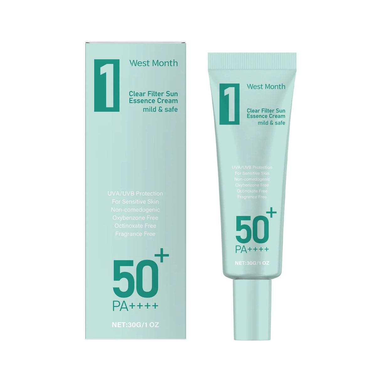 Anti Sun Cream SPF50 UV Defense Broad Spectrum Sunlight Protection Reduce Redness Hydrating Waterproof Prevent Sunburn Sunscreen