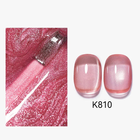 MAYCHAO Cat Eye Magnetic Gel Nail Polish Glitter Effect Semi Permanent Soak Off UV Gel Varnish Manicure For Nail Art