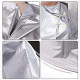 Reusable Hair Cutting Cape Umbrella Waterproof Barber Cloak for Haircut Coloring Hair Clippings Catcher