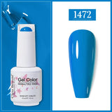 Clou Beaute Gel Nail Polish Neon Brown Royal Blue Red Green Pastal Nude Nail Art Varnishes Gel Lacquer HEMA/TPO FREE UV Gel Nail