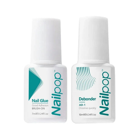 Nailpop Cuticle Remover and Cuticle Oil Repair Nail Care Kit Nail Treatment for Damaged Nails Dead Skin Remover Manicure