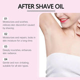 Hair Removal Care - 90ml Strawberry Hair Removal Aftercare Oil, 60g Hair Removal Cream, For Armpit Leg Arm Hair Growth Inhibitor