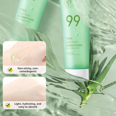 Aloe Vera Gel Moisturizing Face Body Cream Sunburn Repair Hydrating Soothing After Sun Acne Treatment Sensitive Skin Care
