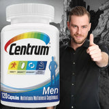 Multivitamin for Men, Multivitamin/Multimineral Supplement with Vitamin D3, B Vitamins and Antioxidants, Gluten Free, Non-GMO