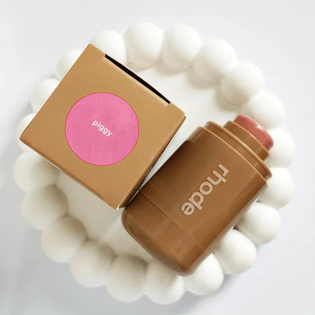 Popular Cosmetics Brand Rhode Pocket Blusher Stick Smooth Easy Apply Portable Lip Cheek Dual-use Rouge Cream Makeup Bubble Bag