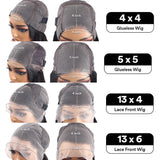 Bone Straight Glueless Wigs Human Hair Ready To Wear Brazilian Lace Front Human Hair Wigs 13x4 13x6 HD Lace Frontal Wig 5x5 Wig