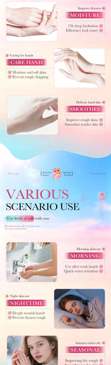 BIOAQUA Honey Peach Hand Cream Moisturizing Nourishing Anti-aging Anti Wrinkles Whitening Creams Hands Skin Care Products