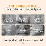 Orange Exfoliating Gel Dead Spot Remover Brighten Peeling 50g Gentle Repair Scrub Whiten Hydrating Moisturizer Korean Skin Care