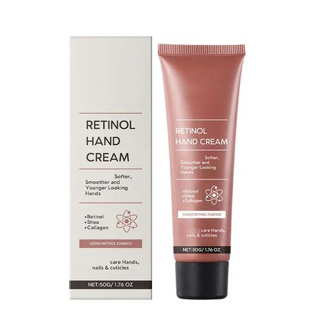 Retinol Hand Cream Firming Hand Lotion Retinol Moisturizer For Aging Dry Cracked Hands Hydrates & Soothes Dry Hands Non-Greasy