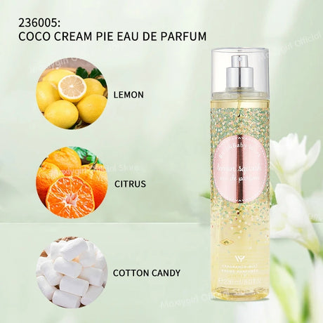 Women's Long Lasting Light Fragrance Victoria Fragrance Body Spray With Various Flavors Skin Care 236ml