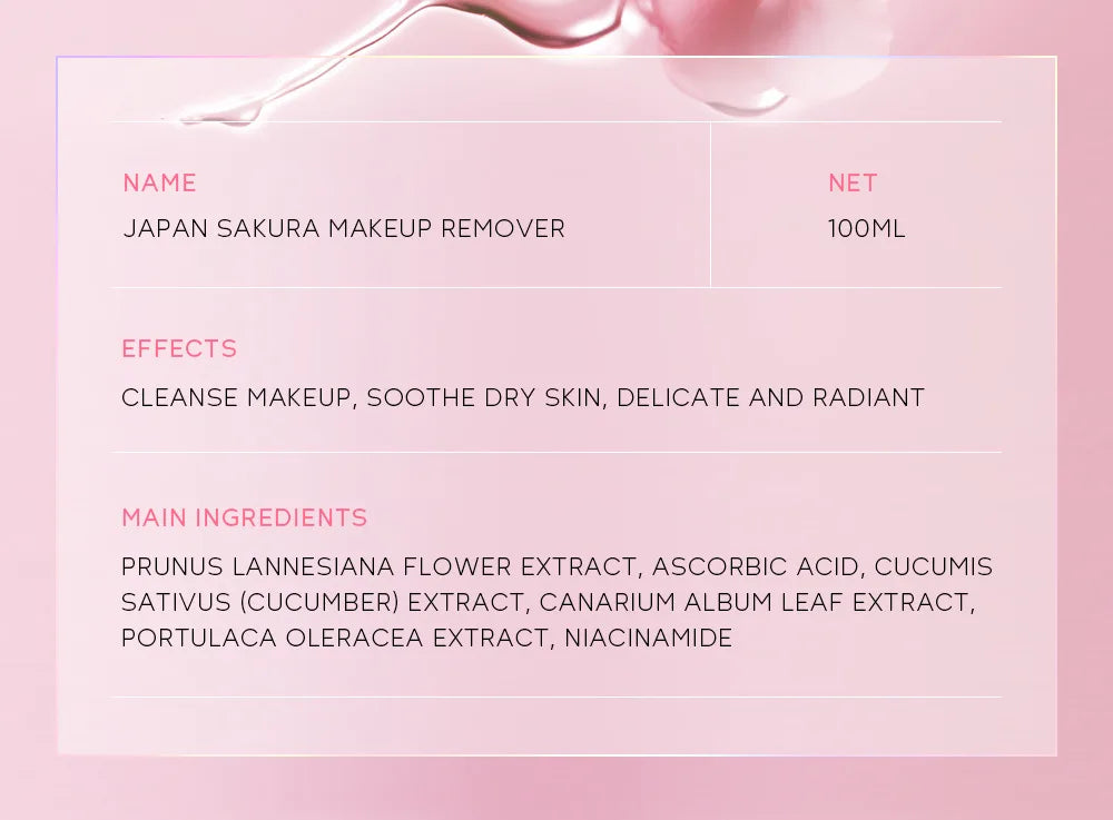 LAIKOU Portable Makeup Remover Lashes Cleansing Liquid Water Lip Eye Gentle Care Make-Up Travel Skin Remover Face Skincare 100ml