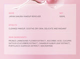 LAIKOU Portable Makeup Remover Lashes Cleansing Liquid Water Lip Eye Gentle Care Make-Up Travel Skin Remover Face Skincare 100ml