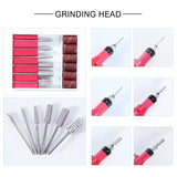 Gel Nail Polish Kit With UV Nail Lamp Electric Nail Drill Machine Soak OFF Gel Nail Kit Base&Top Coat Gel Polish Nail Tools Set
