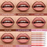 Waterproof Lip Liner Stain Lip Lingerie Long Lasting 8 Colors Transfer Proof Smudge Resistant Color No Bleed Formula  Cosmetics