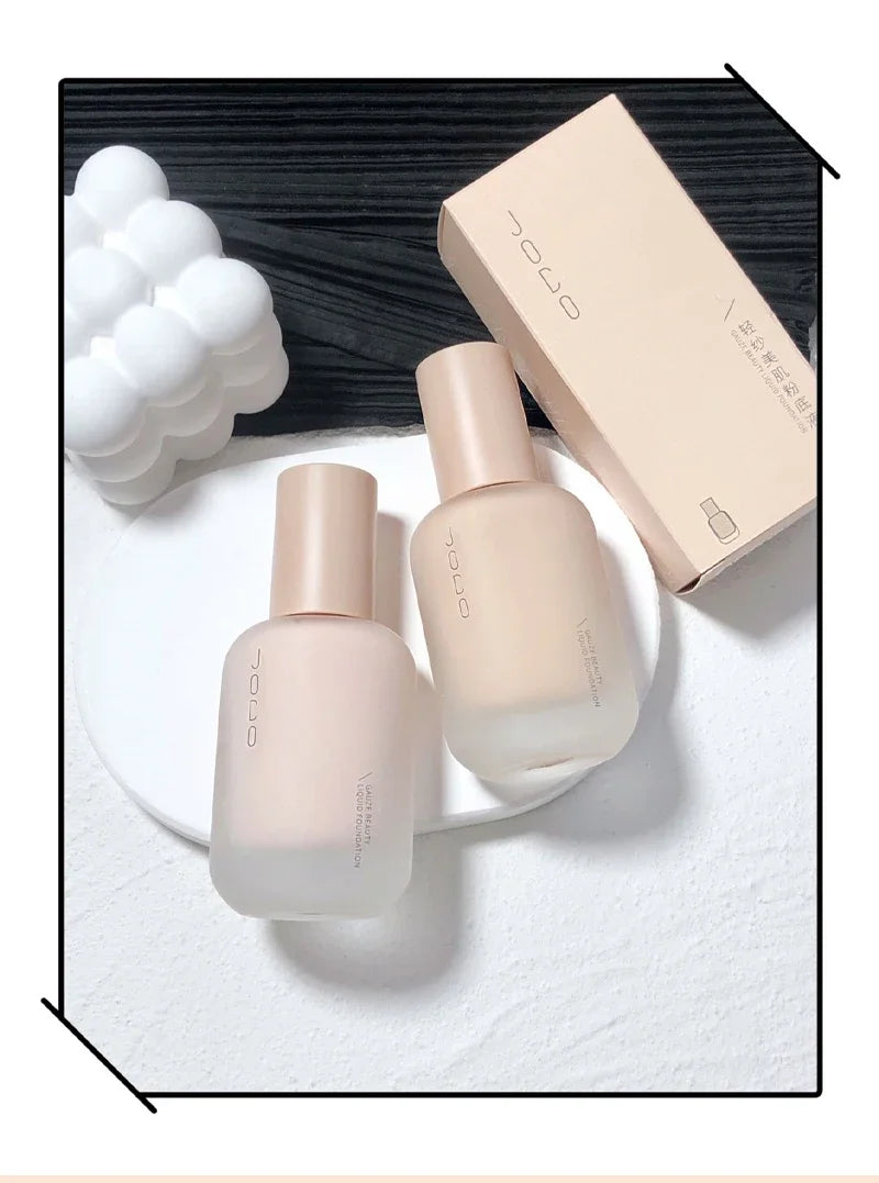 JOCO Liquid Foundation Oil Control Moisturizing Makeup Concealer Refreshing Natural Clear Waterproof Longlasting Face Makeup Hot