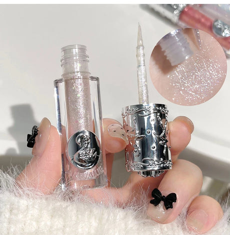 Liquid Eyeshadow Pearlescent Shimmer Silkworm Glitter Eyes Korean Makeup Fine Sparkling Eye Shadow Eyeliner Highlighter Cosmetic