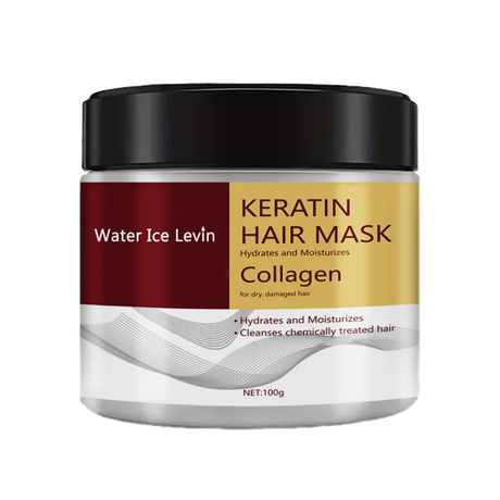 Collagen Keratin Hair Mask Dual Oil Control Moisturizer Conditioner Soft Smooth Frizz Damaged Repair Revitalize Hair Care