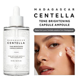 Skin Tone Perfector Brightening Ampoule 55ml - Centella & Niacinamide Serum Hydrates, Soothes & Enhances Radiance.