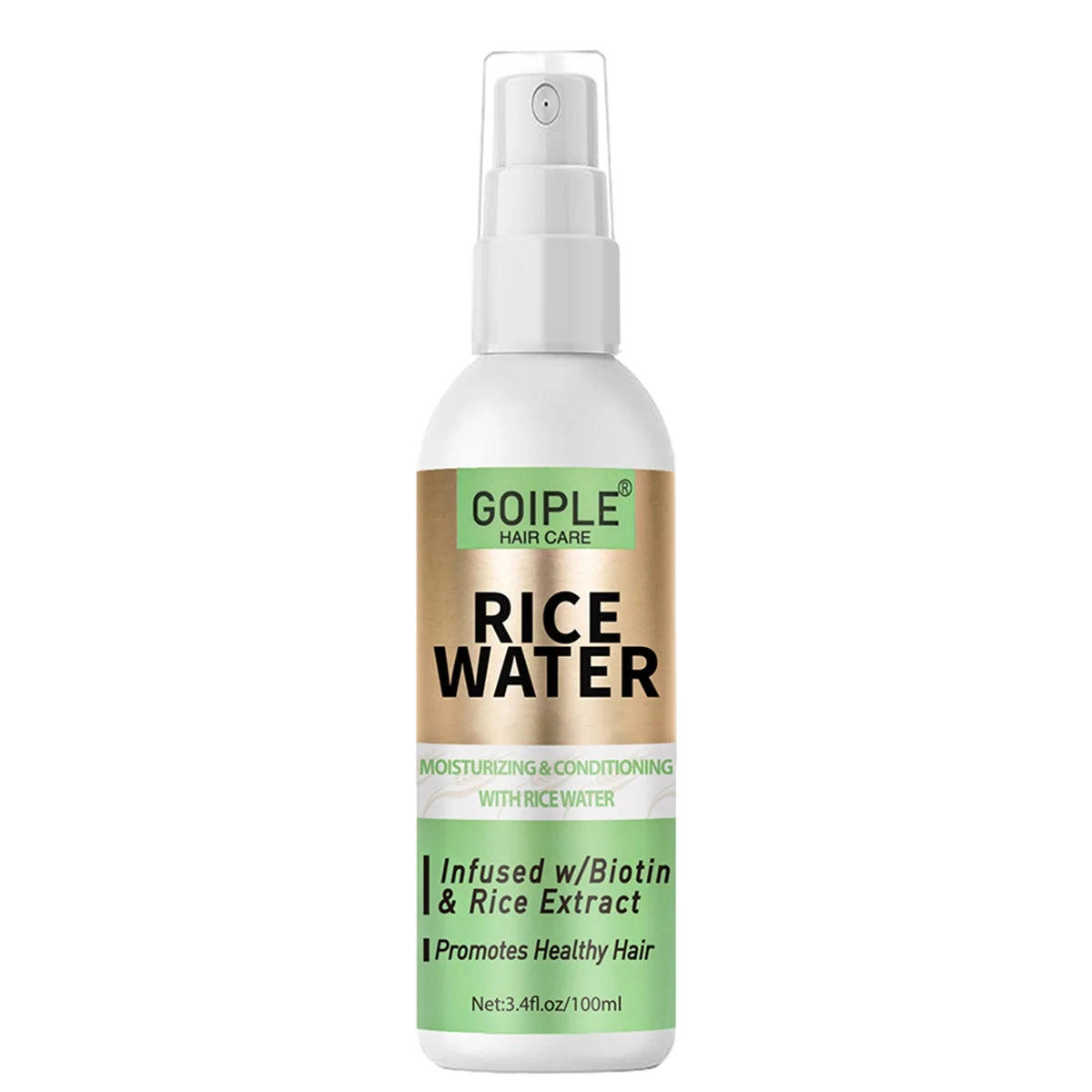 Rice Water Hair Care Spray Moisturizing Nourishing Leave-In Conditioner Women Promotes Strong & Healthy Hair Care Products 2pcs