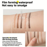 Four-Pronged Eyebrow Pencil, Four-End, Long-Lasting, Non-Smudged, Water-Resistant, Anti-Smudged Eyebrow Pencil