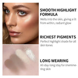 The four-color highlighter contour palette is matte and long-lasting, brightening three-dimensional contours