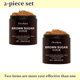 OceAura 100g Natural Brown Sugar Scrub 100g Exfoliating Body Nourishing Deep Clean Pore Shrinking Skin Refreshing