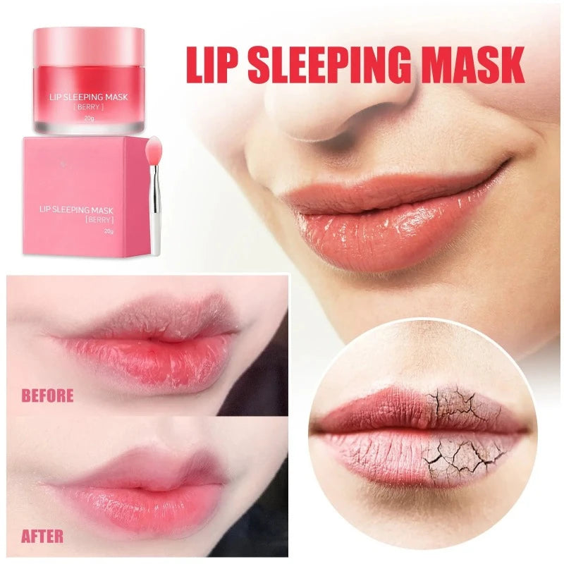 Moisturizing Lip Lines Moisturizing Lip Skin Jelly Lip Mask Moisturizing and Nourishing Repair Night Maintenance Lip Balm Care