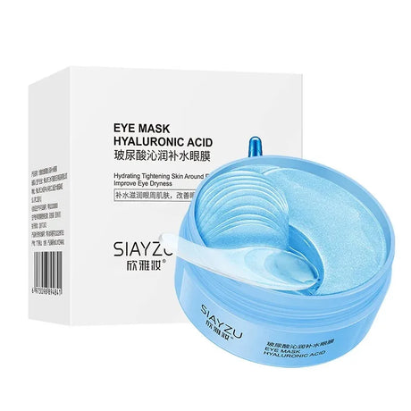 60Pcs Hyaluronic Acid Crystal Collagen Eye Mask Anti Dark Circles Remove Eye Bagsmoisturizing Firming Eye Patches Skin Care