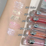 Liquid Eyeshadow Pearlescent Shimmer Silkworm Glitter Eyes Korean Makeup Fine Sparkling Eye Shadow Eyeliner Highlighter Cosmetic