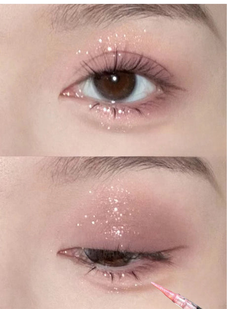 Liquid Eyeshadow Pearlescent Shimmer Silkworm Glitter Eyes Korean Makeup Fine Sparkling Eye Shadow Eyeliner Highlighter Cosmetic