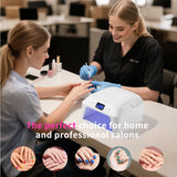 71 LEDs UV Nail Lamp Large Space Nail Dryer with Hand Pillow Smart Sensor 72 W Professional UV Lamp For Nails Manicure Pedicure