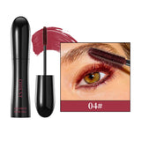 QIBEST 4D Silk Fiber Eyelash Mascara Waterproof Colorful Mascara For Eyelash Extension Thick Lift Lengthening Lasting Makeup