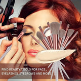 NEW13PCS Makeup Brush Set Eye Shadow Highlighter Concealer Brush Blush Loose Powder Brush Blending Soft Fluffy Women Beauty Tool