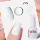 Clou Beaute Grey Color Nail Gel Polish Full Coverage Nail Polish Dark Red Gel Lacquer Varnish Vernis Semi Permanent Nail Art