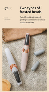 HOMEFISH Electric Foot Grinder Automatic Foot Callus Rubbing Pedicure Dead Skin Callus Remover for  Foot Beauty Machine