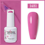 Clou Beaute Gel Nail Polish Neon Brown Royal Blue Red Green Pastal Nude Nail Art Varnishes Gel Lacquer HEMA/TPO FREE UV Gel Nail